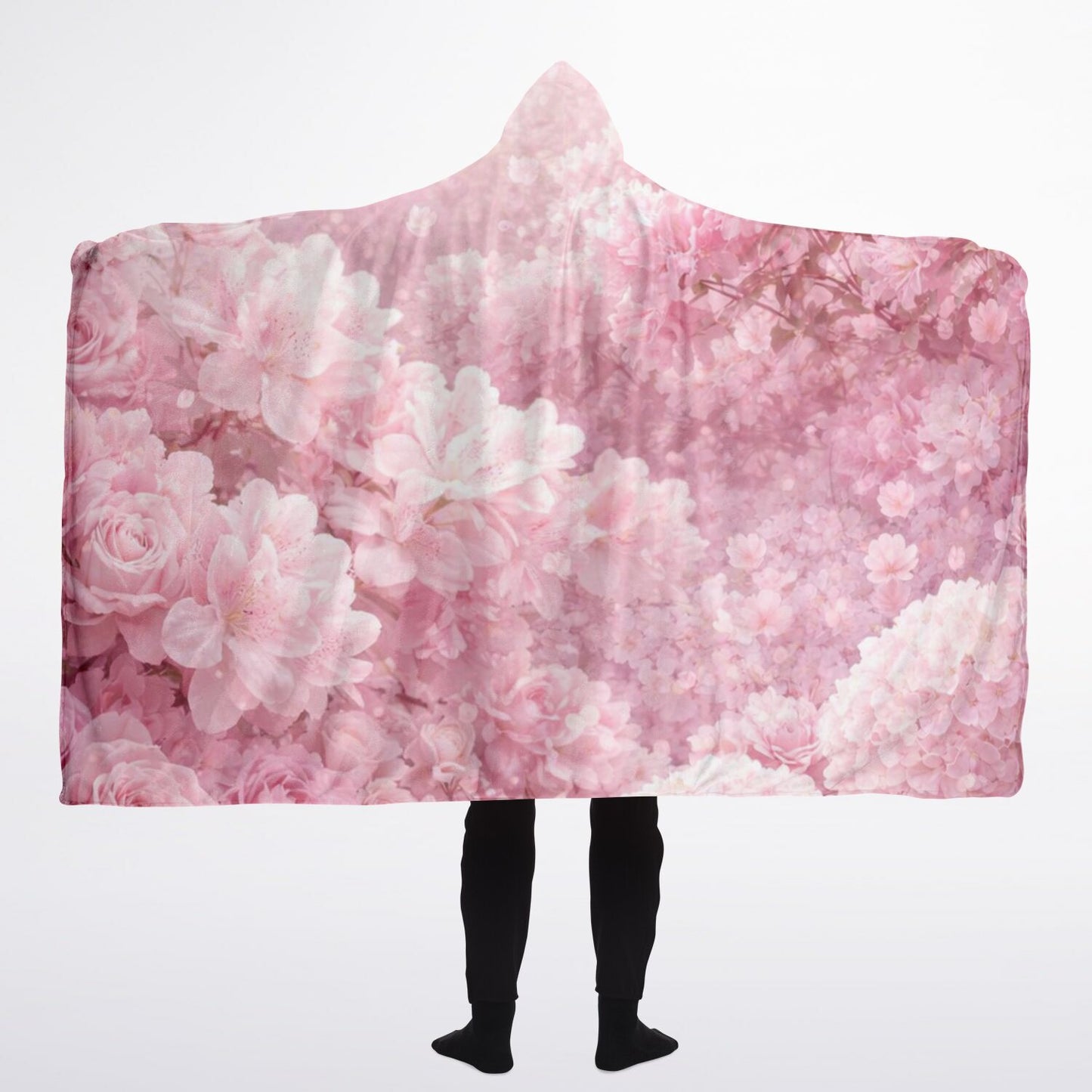 Flower Garden - Hooded Blanket