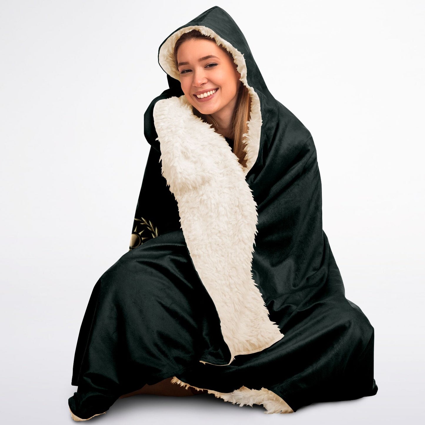 Ancient Wisdom Sherpa Blanket
