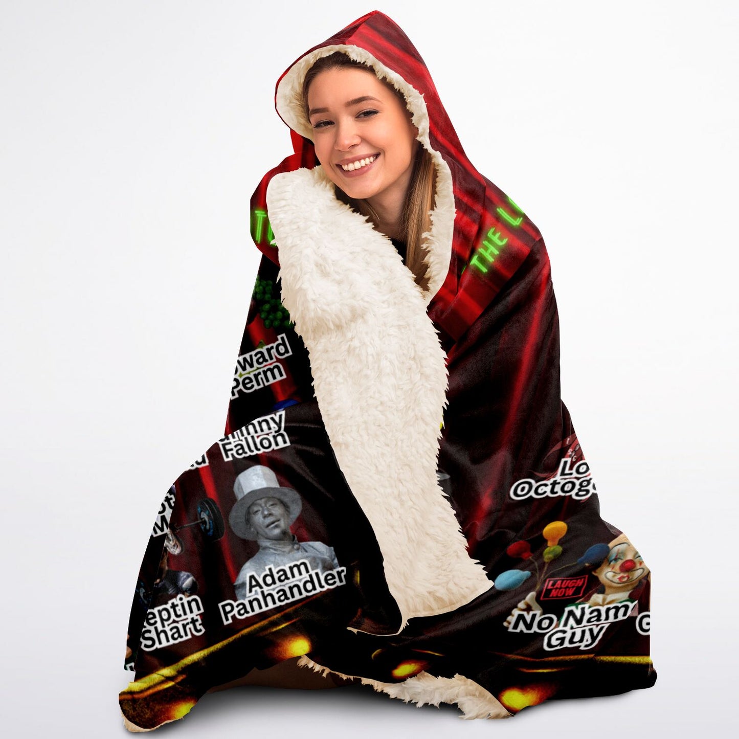 Comedy Fan Sherpa Blanket