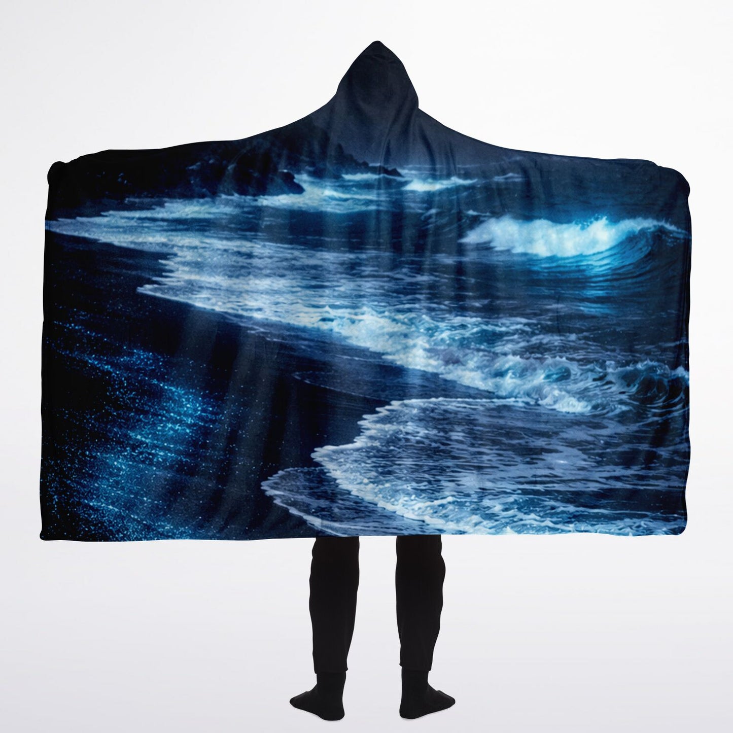 Lucent Tide - Hooded Blanket