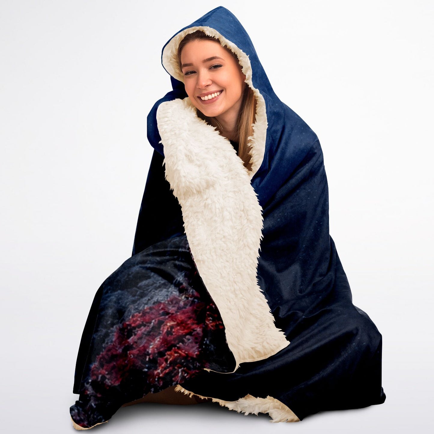 Timeless Algae - Hooded Blanket