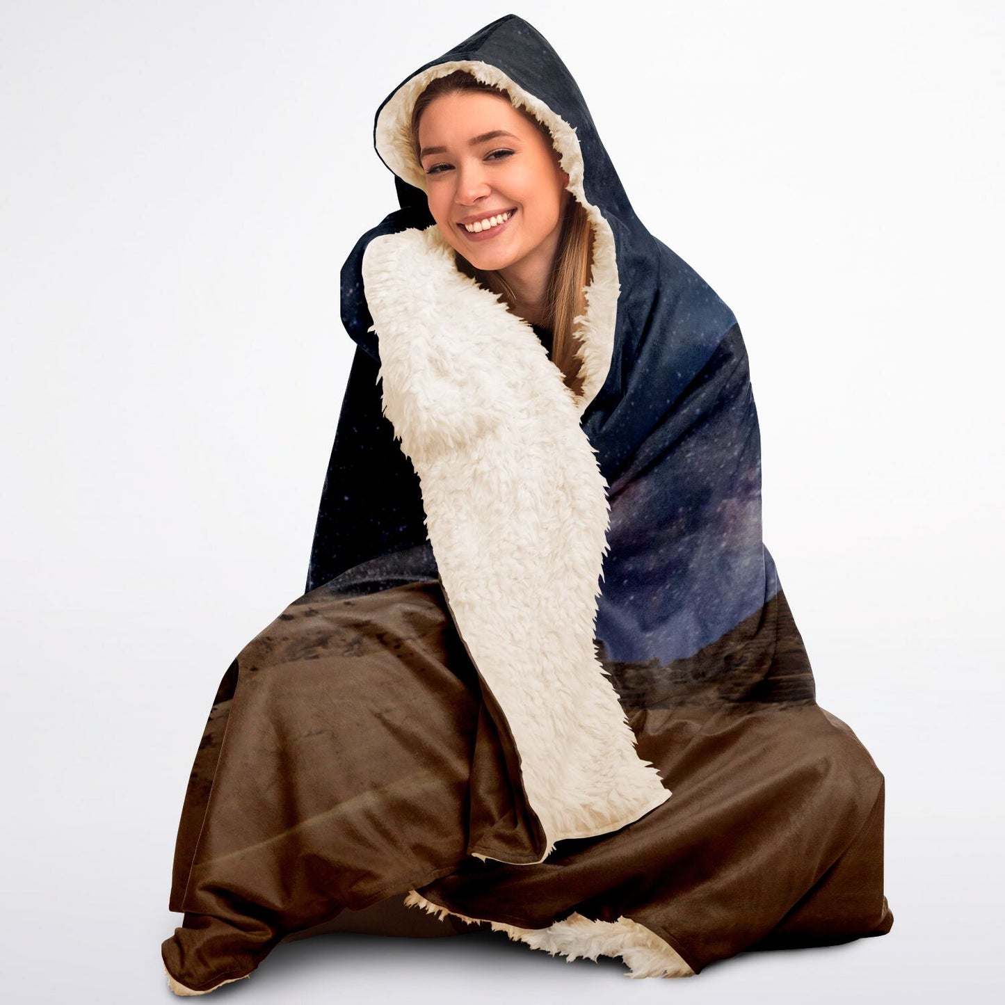 Eye of Ra Sherpa Blanket