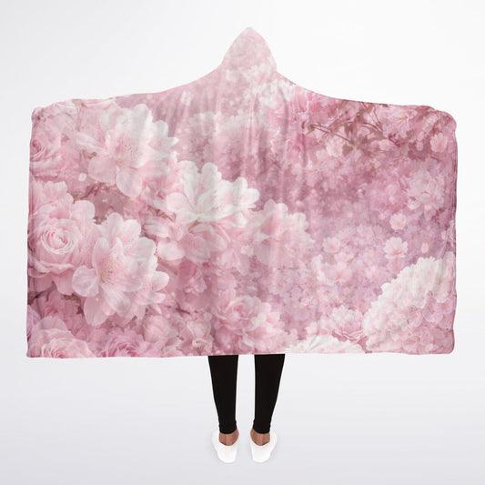 Flower Garden - Hooded Blanket