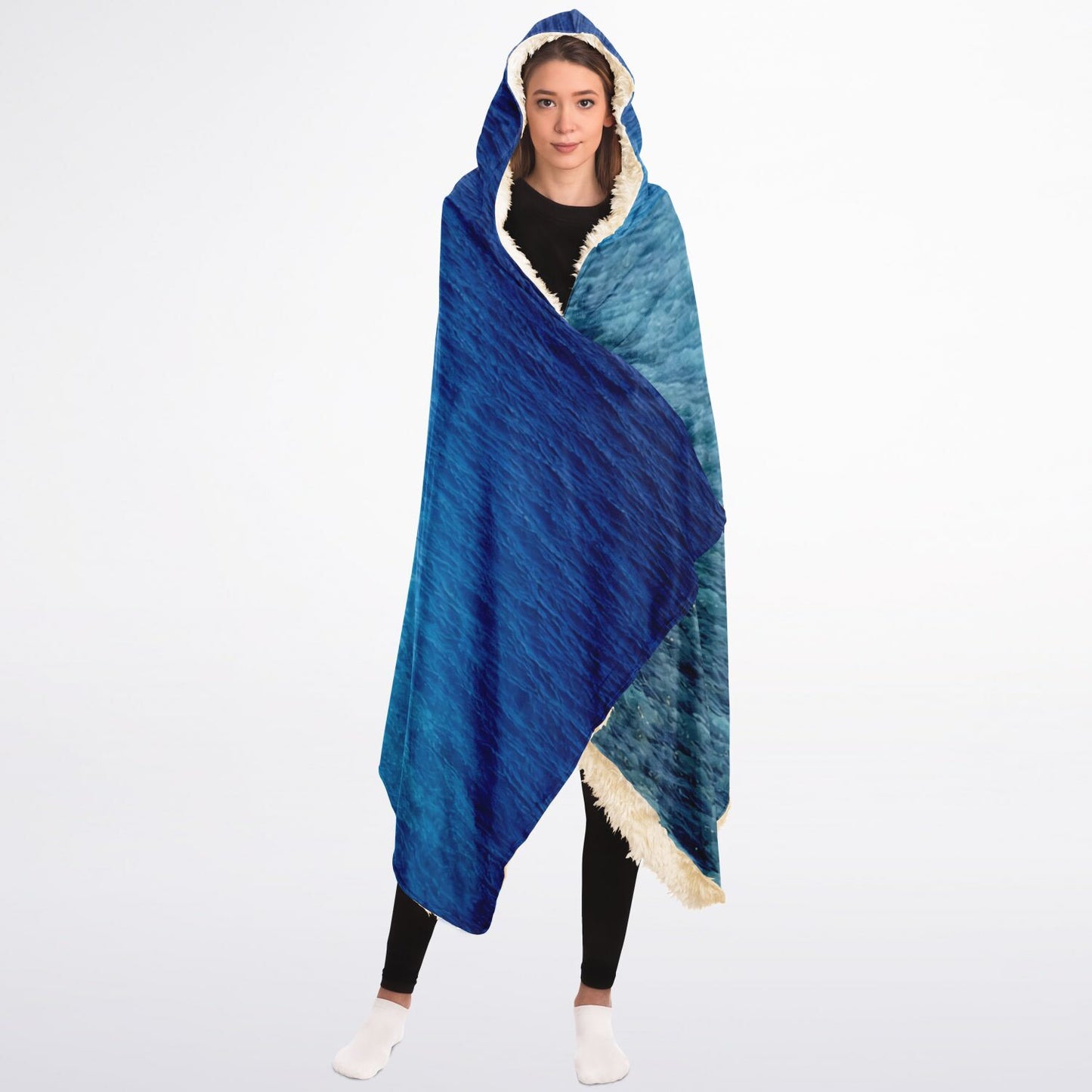 Coastal Shelf - Hooded Blanket