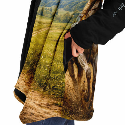 Holds back rising anger