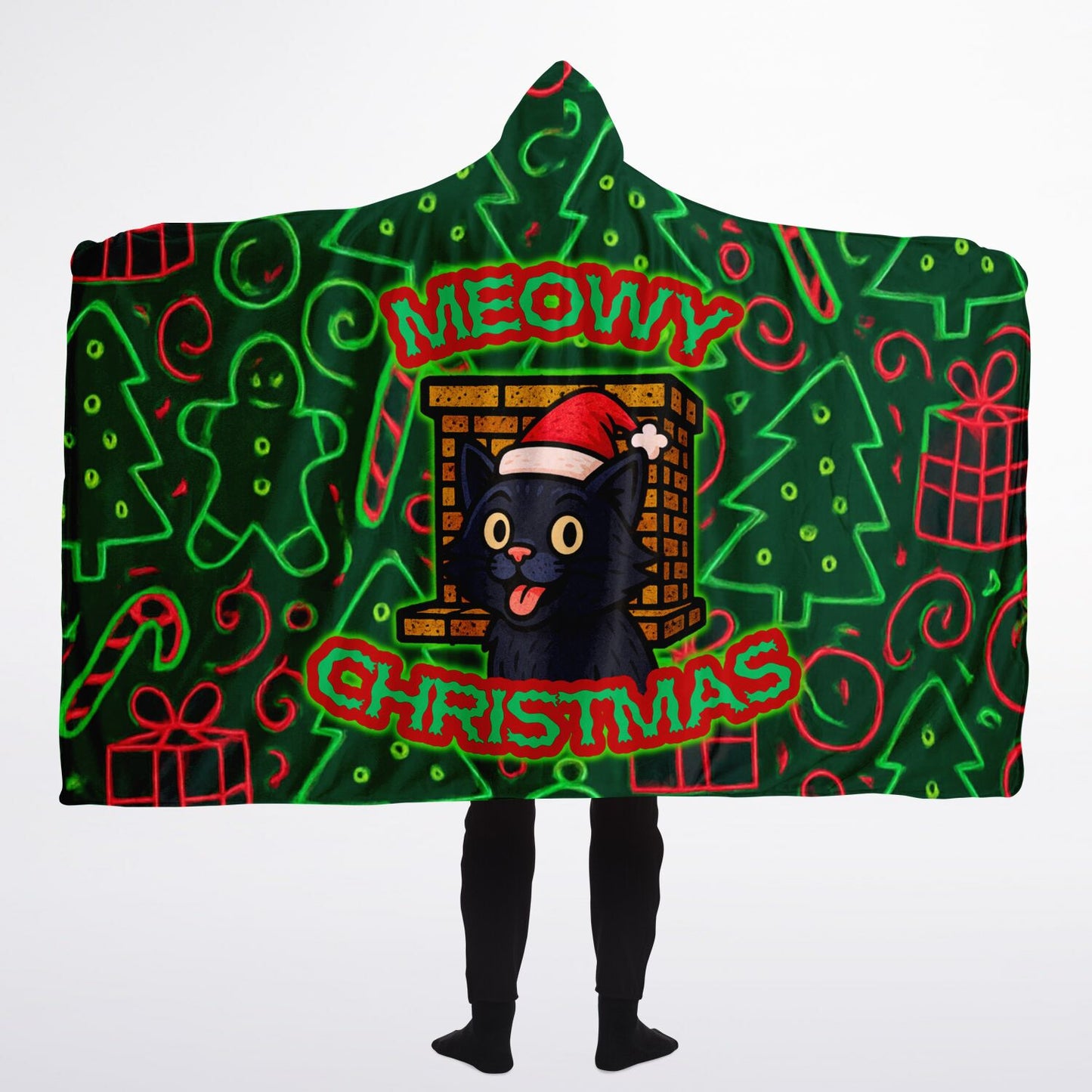 Meowy Christmas - Sherpa