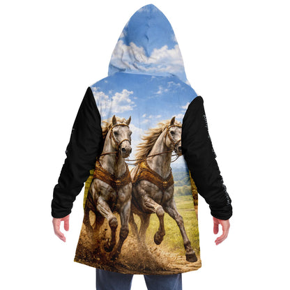 Holds back rising anger