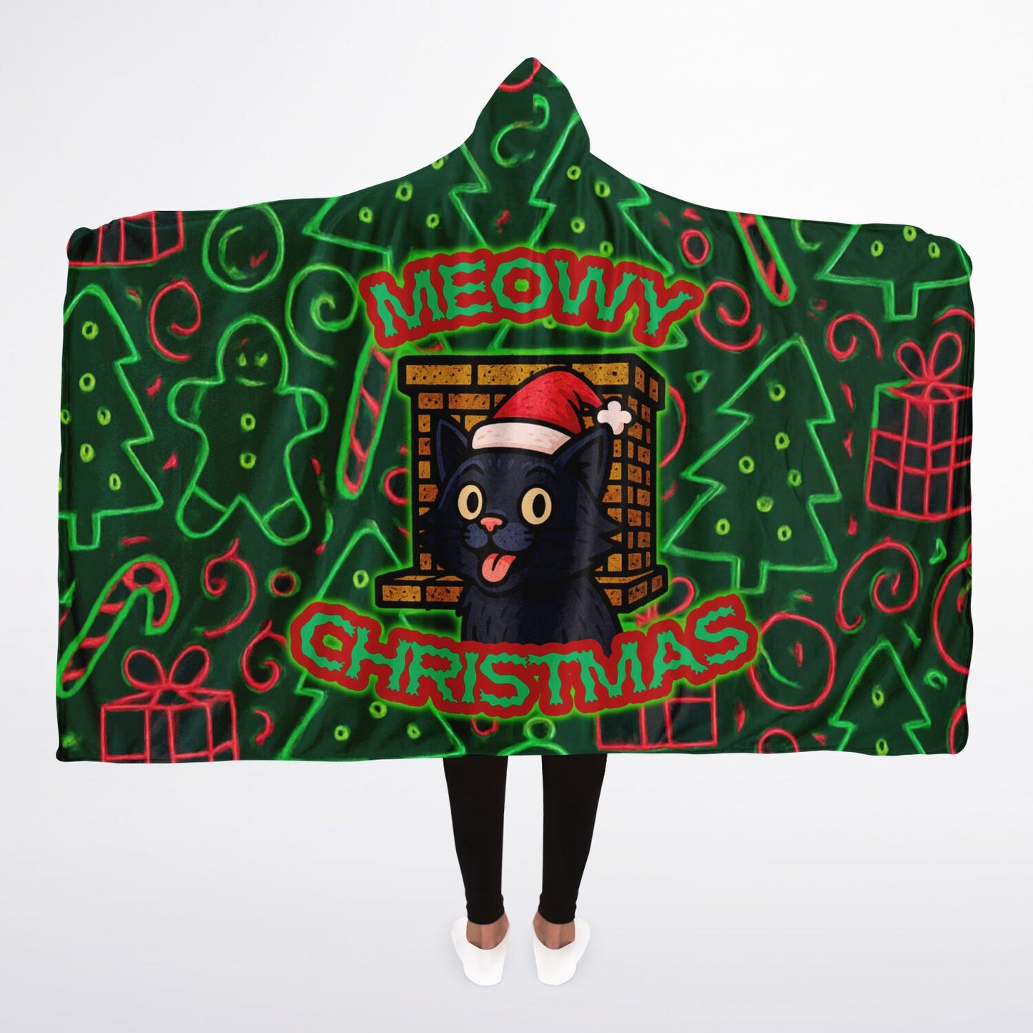 Meowy Christmas - Sherpa