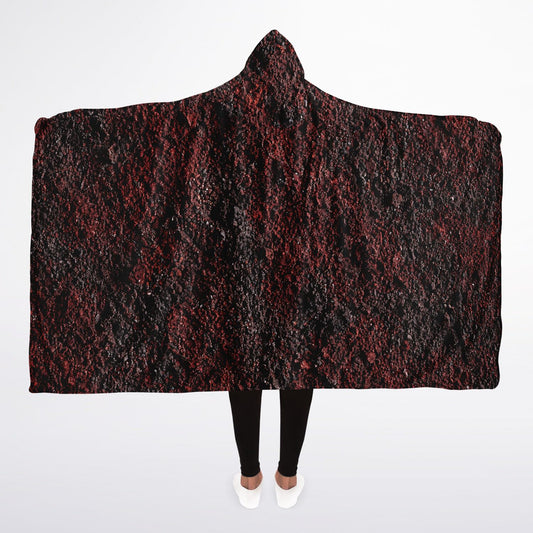 Volcanic Cinder - Hooded Blanket