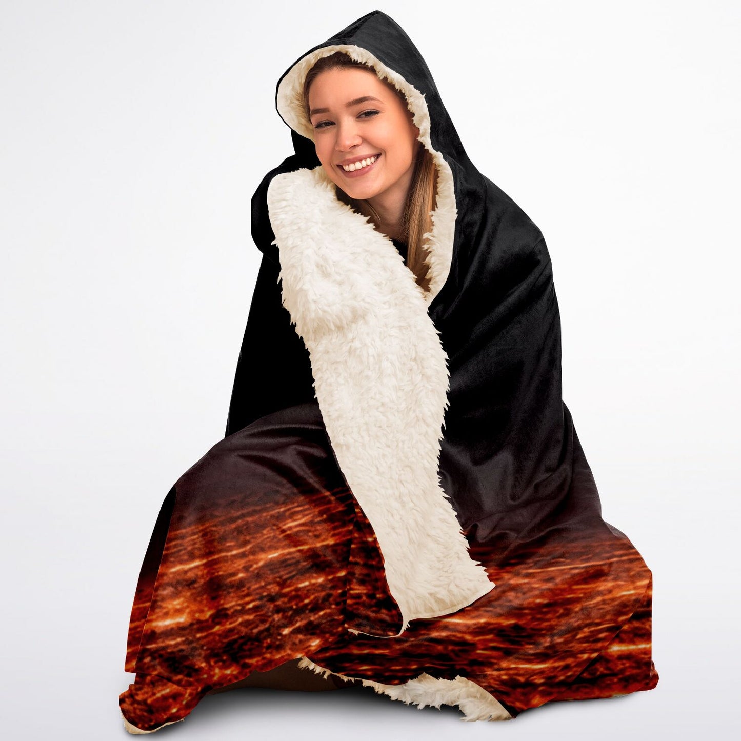 Ancient Sunlight - Hooded Blankets