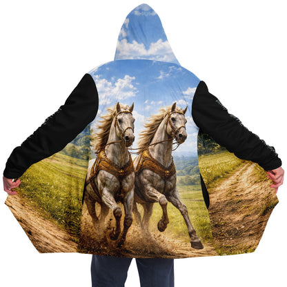 Holds back rising anger