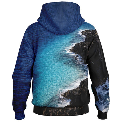 Coastal Shelf - Button Hoodie