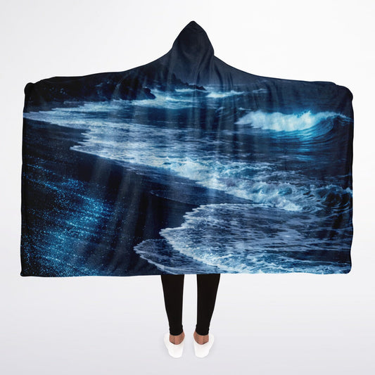 Lucent Tide - Hooded Blanket
