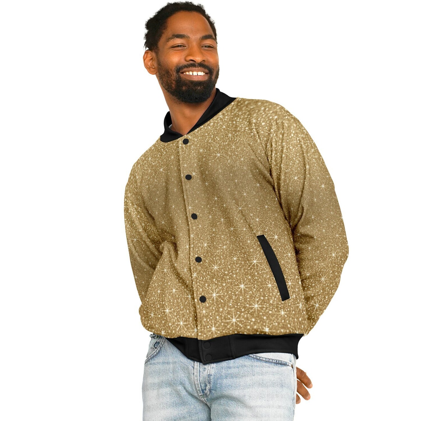 Jacket - AOP Gold